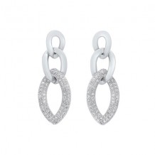 Gems One Silver Earring