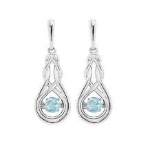 Gems One Silver (SLV 995) Stunning Fashion Earrings