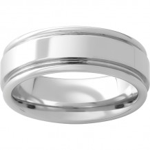 Serinium Rounded Edge Band with Polish Finish