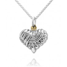 Vahan 14k Gold & Sterling Silver Pendant