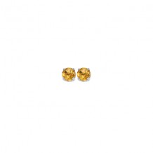 Gems One 14Kt White Gold Citrine (1/5 Ctw) Earring