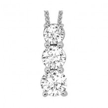 Gems One 14Kt White Gold Diamond (3/4Ctw) Pendant