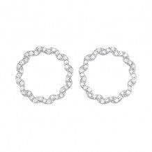 Gems One 14Kt White Gold Diamond (1Ctw) Earring