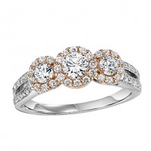 14k White Gold 1ct Diamond Engagement Ring