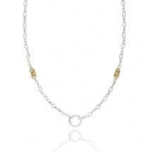 Vahan 14k Gold & Sterling Silver Necklace