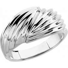 14K White Fashion Ring