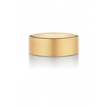 Henri Daussi 8mm Men's Wedding Band MB10-3 18k Gold Yellow 0.40 Ctw.