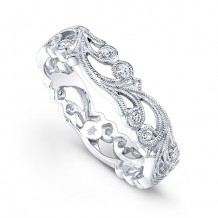 Beverley K 18k White Gold Diamond Band