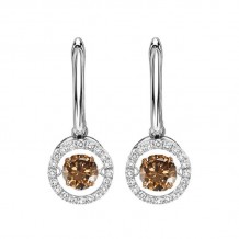 Gems One 14KT White Gold & Diamond Rhythm Of Love Fashion Earrings  - 2-1/2 ctw