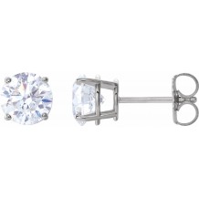 14K White 2 CTW Diamond Earrings