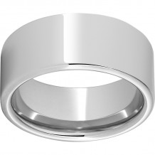 Serinium 10mm Pipe Cut Band with Polished Finish