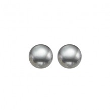 Gems One Silver Pearl (2 Ctw) Earring