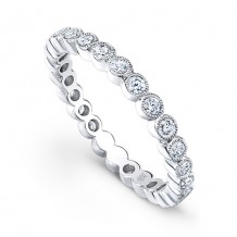 Beverley K 18k White Gold Diamond Band