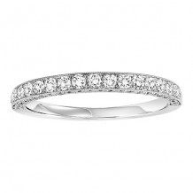 14k White Gold 1/2ct Diamond Wedding Band
