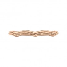 Shah Luxury 14K Rose Gold Wedding Band