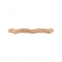 Shah Luxury 14K Rose Gold Wedding Band