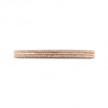 Shah Luxury 14K Rose Gold Wedding Band