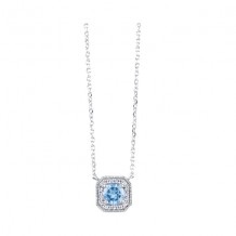 Gems One 10Kt White Gold Diamond (1/20 Ctw) Pendant