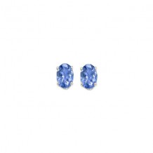 Gems One 14Kt White Gold Tanzanite (1/2 Ctw) Earring