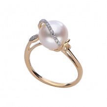 Imperial Pearl 14K Yellow Gold Freshwater Pearl Ring