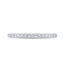 Shah Luxury 14K White Gold Diamond Wedding Band