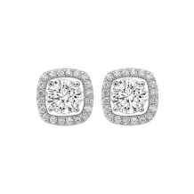 Gems One 14Kt White Gold Diamond (1/4Ctw) Earring