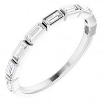 Platinum 1/4 CTW Diamond Anniversary Band