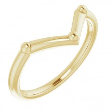 14K Yellow Geometric Ring