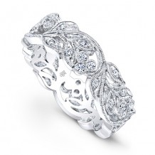 Beverley K 18k White Gold Diamond Band