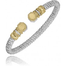 Vahan 14k Gold & Sterling Silver Diamond Bracelet