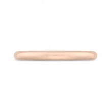 Shah Luxury 14K Rose Gold Plain Wedding Band