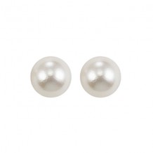 Gems One Silver Pearl (2 Ctw) Earring