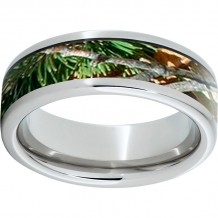 Serinium Pipe Cut Band with a 5mm Hideout Inlay