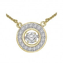 Gems One 14KT Yellow Gold & Diamonds Stunning Neckwear Pendant - 1 ctw