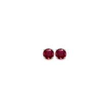 Gems One 14Kt White Gold Garnet (1/4 Ctw) Earring