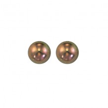 Gems One Silver Pearl (2 Ctw) Earring