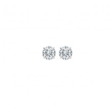 Gems One 14Kt White Gold Diamond (1/8Ctw) Earring