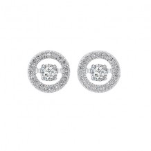 Gems One 14Kt White Gold Diamond (1/4Ctw) Earring