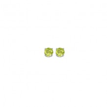 Gems One 14Kt White Gold Peridot (1/5 Ctw) Earring
