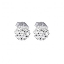 Gems One 14Kt White Gold Diamond (1/4Ctw) Earring