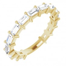 14K Yellow 1 1/2 CTW Diamond Anniversary Band