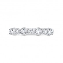 Shah Luxury 14K White Gold Diamond Wedding Band