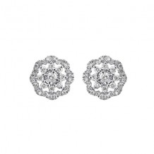 Gems One 14Kt White Gold Diamond (1/3Ctw) Earring