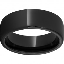 Black Diamond Ceramic Pipe Cut Band