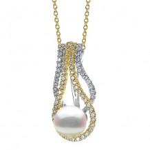 Imperial Pearl 14k Yellow Gold Akoya Pearl Pendant