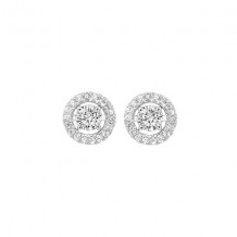 Gems One 14Kt White Gold Diamond (1/5Ctw) Earring