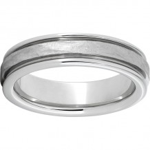 Serinium Rounded Edge Band with Bark Finish