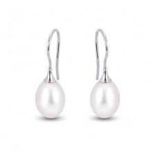 Imperial Pearl Sterling Silver Freshwater Pearl Earrings