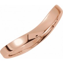 14K Rose Stackable Ring