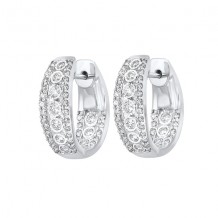 Gems One 14Kt White Gold Diamond (1Ctw) Earring